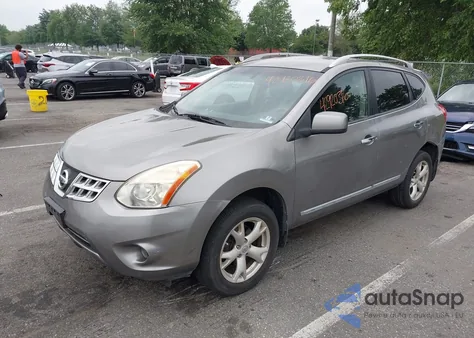 2011 Nissan Rogue Sv z USA, uszkodzony, nr VIN JN8AS5MV8BW675441